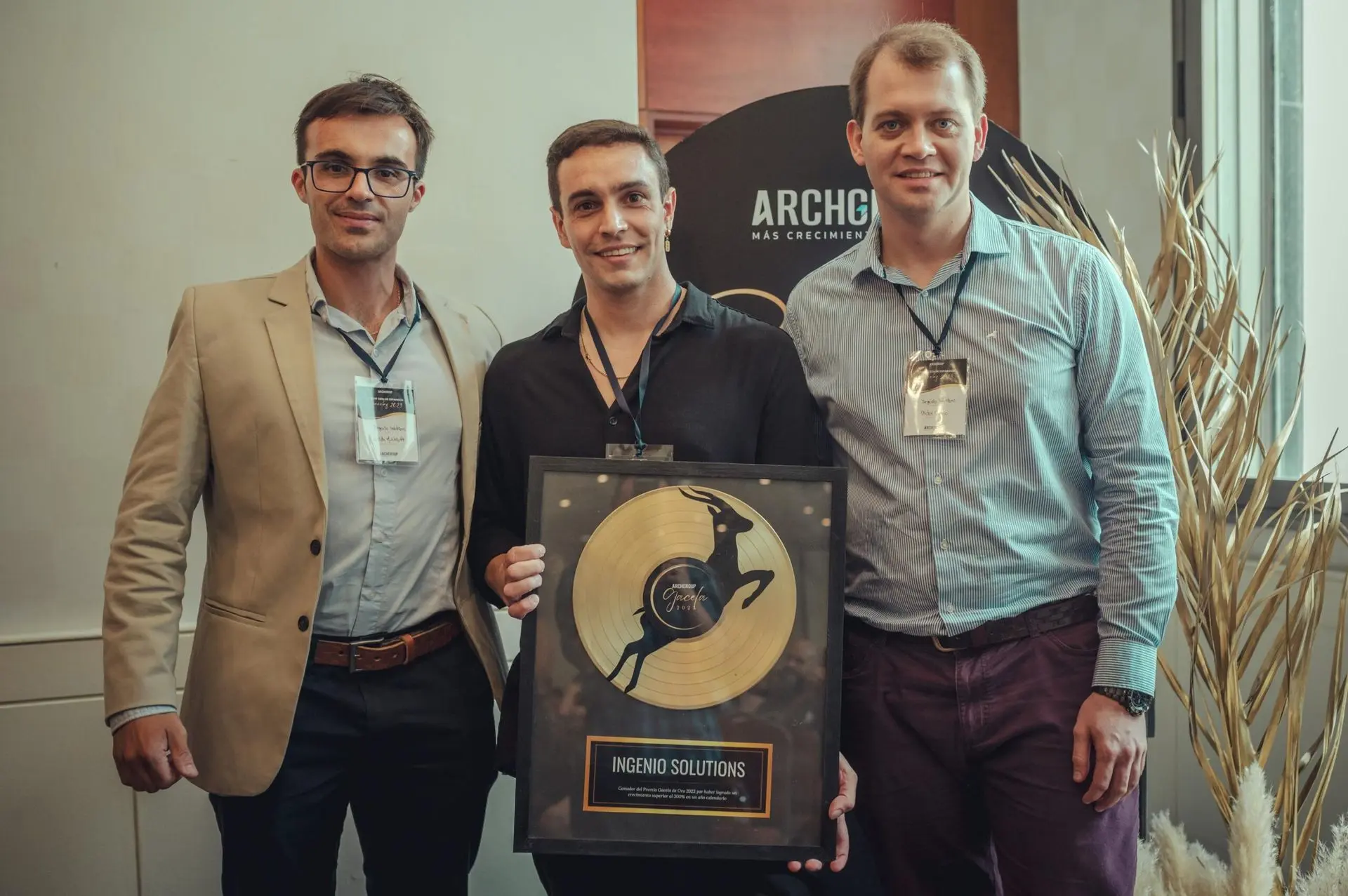 Cristian Cometti, Guido Muchiutti y Victor Otaño